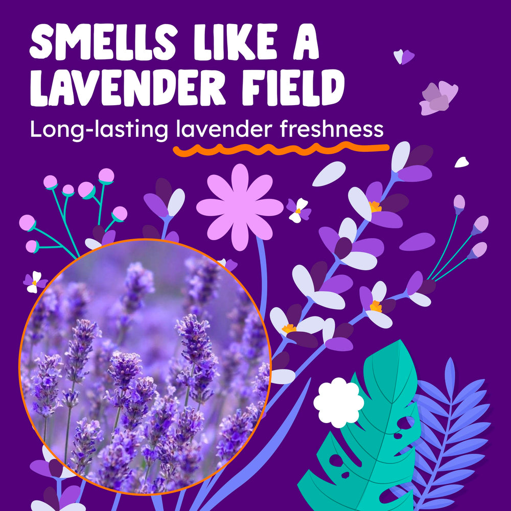 Originally Yellow Lavender Vinegar kitchen and bathroom use for everyday messes.