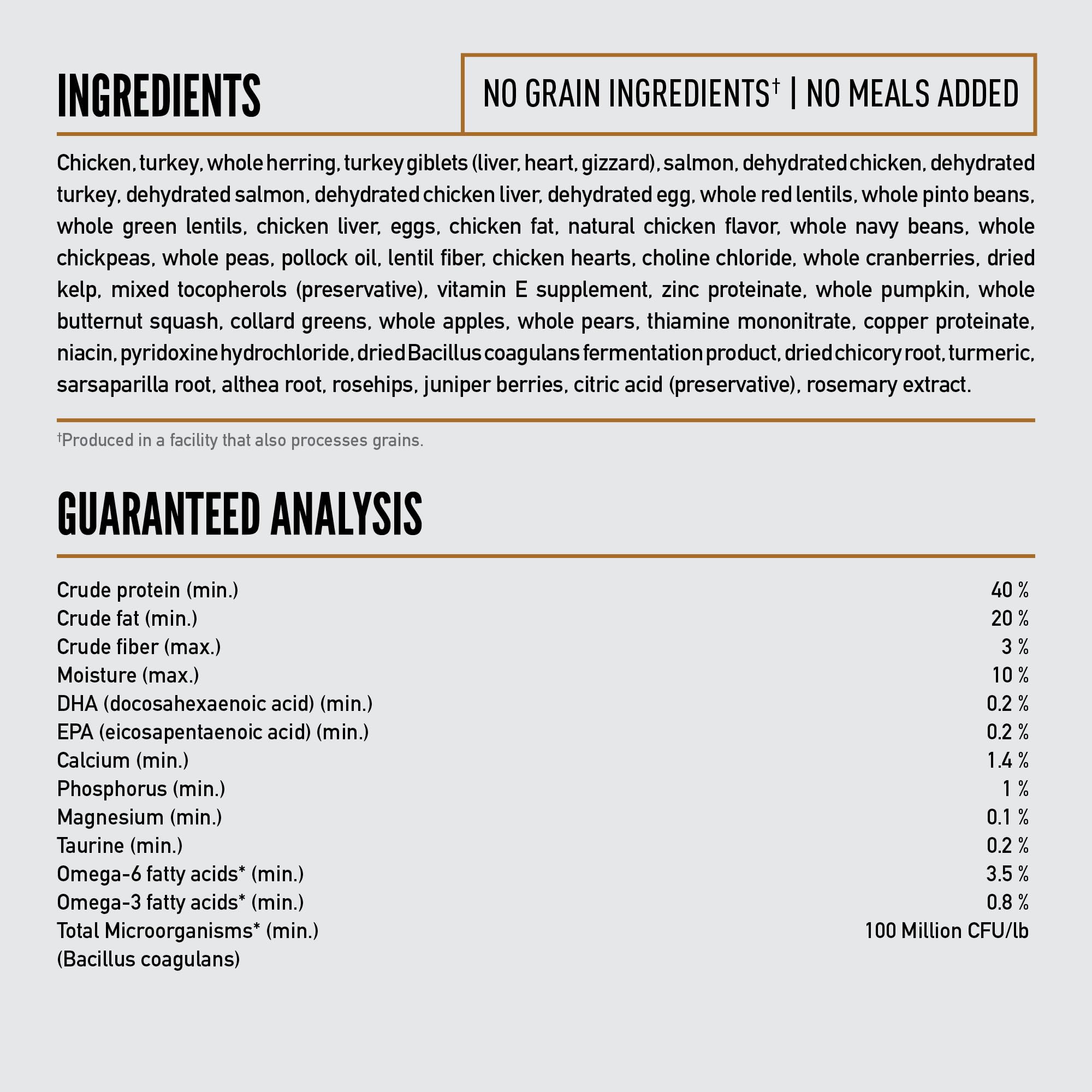 ORIJEN Original Cat Food supports digestion and a healthy coat in daily meals