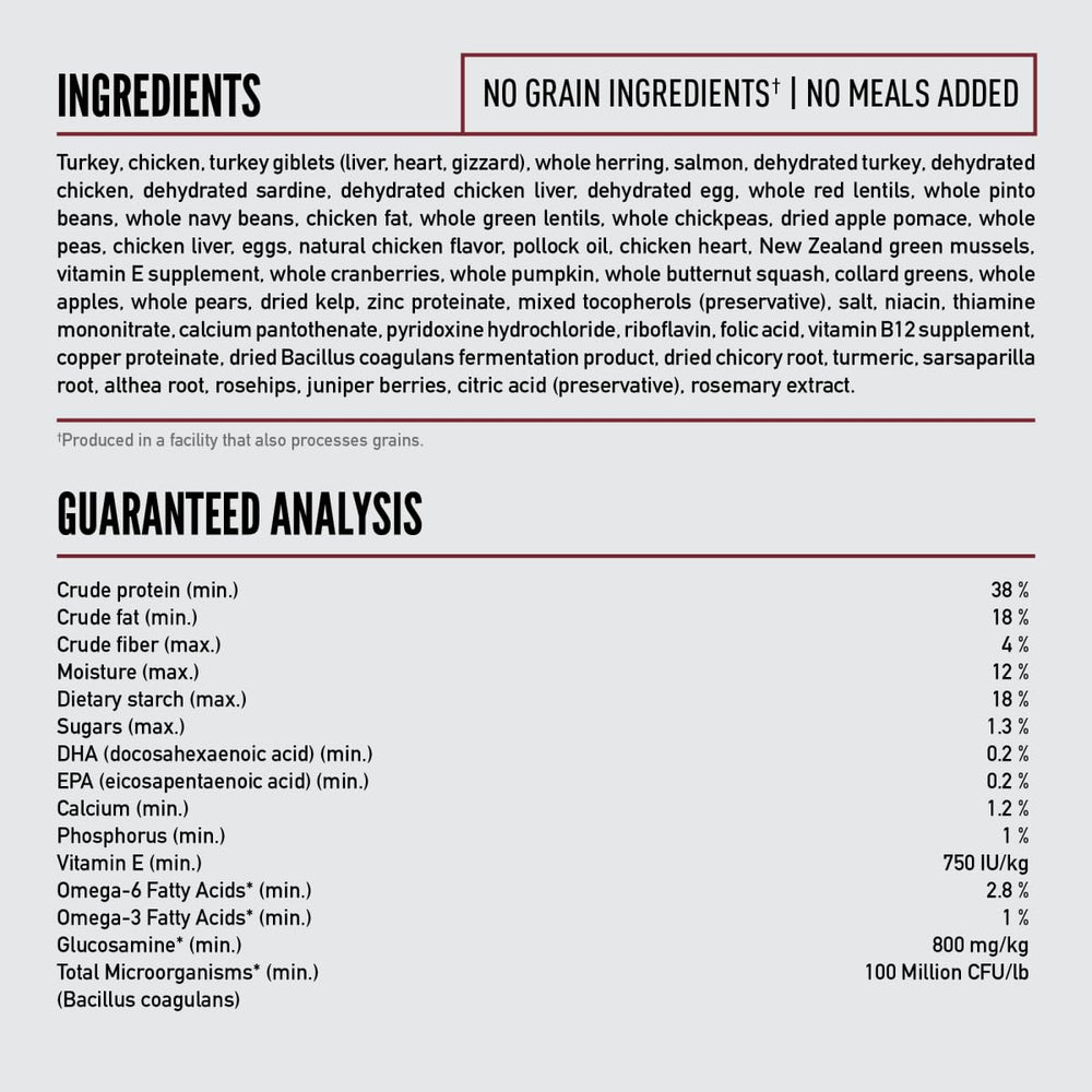 Made in the USA ORIJEN Small Breed with globally sourced ingredients
