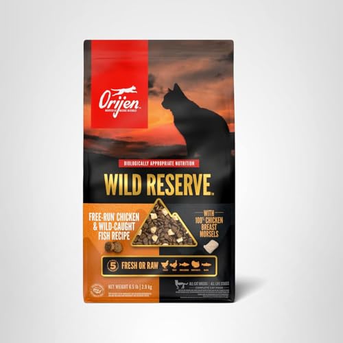 ORIJEN Wild Reserve ingredients made in the USA.