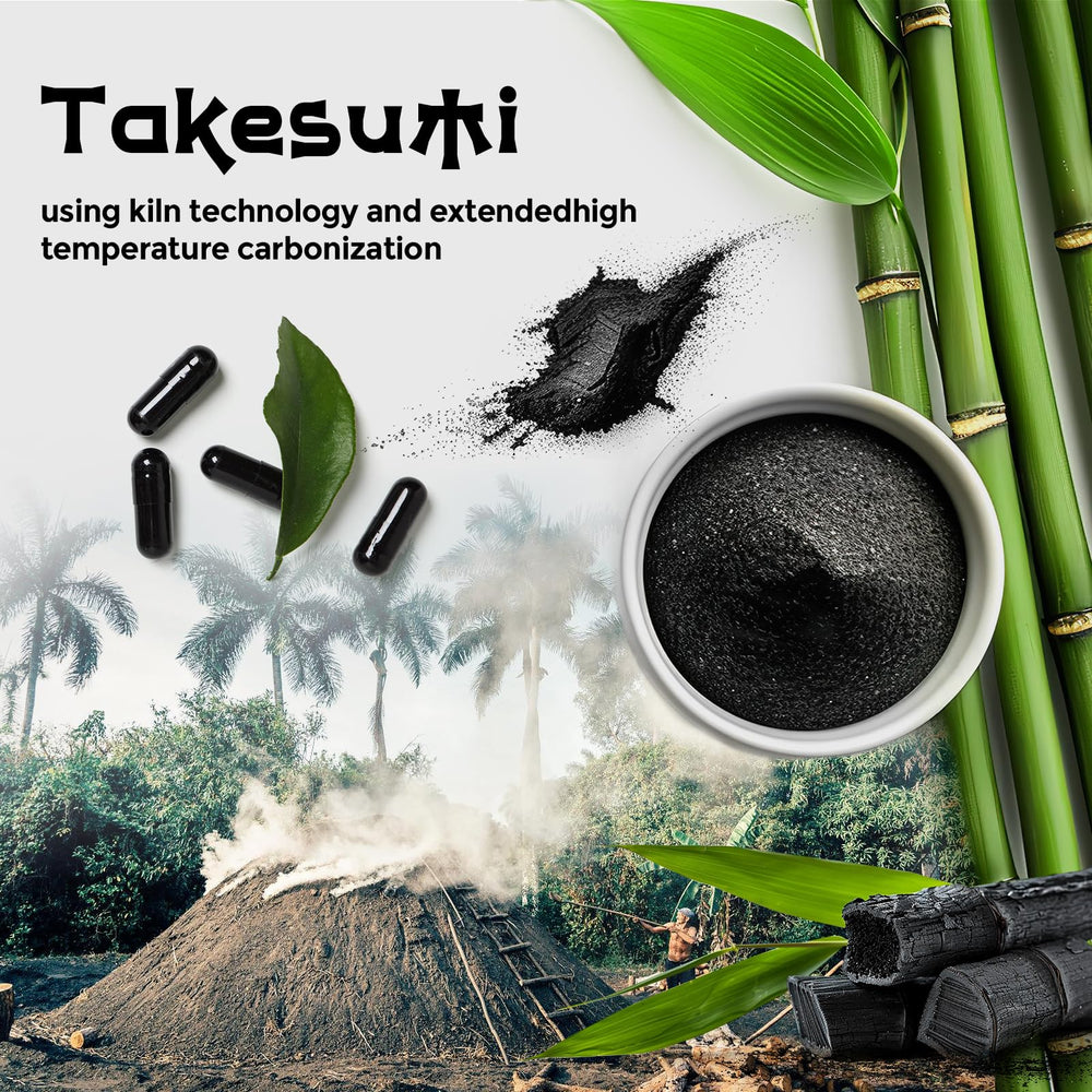 Orinthalixium Takesumi usage in a daily routine with water and capsule.