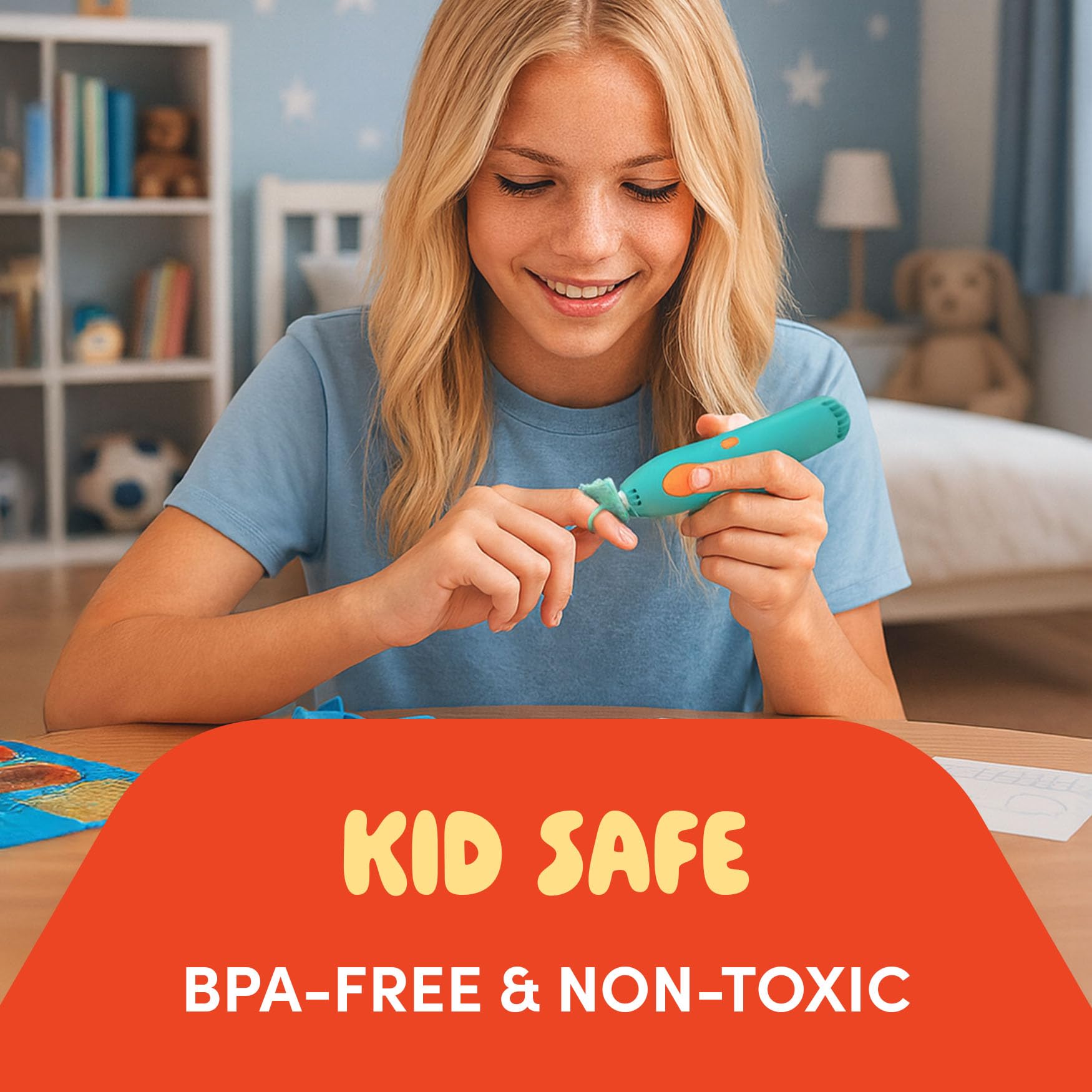 Orkan 6-inch filament length supports steady creative sessions.