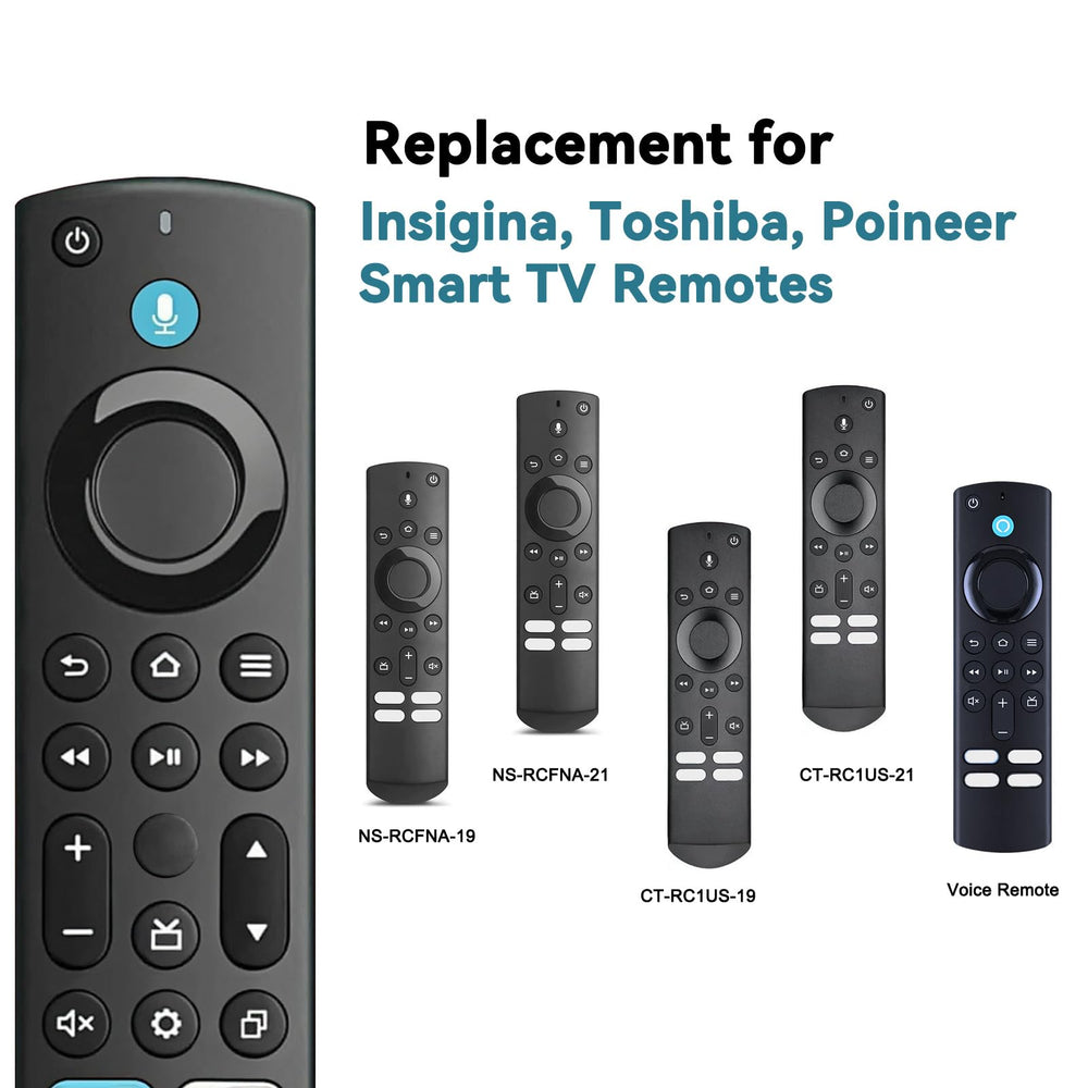 OROSAUR Replacement All Fire Remote with voice control for hands-free search and playback