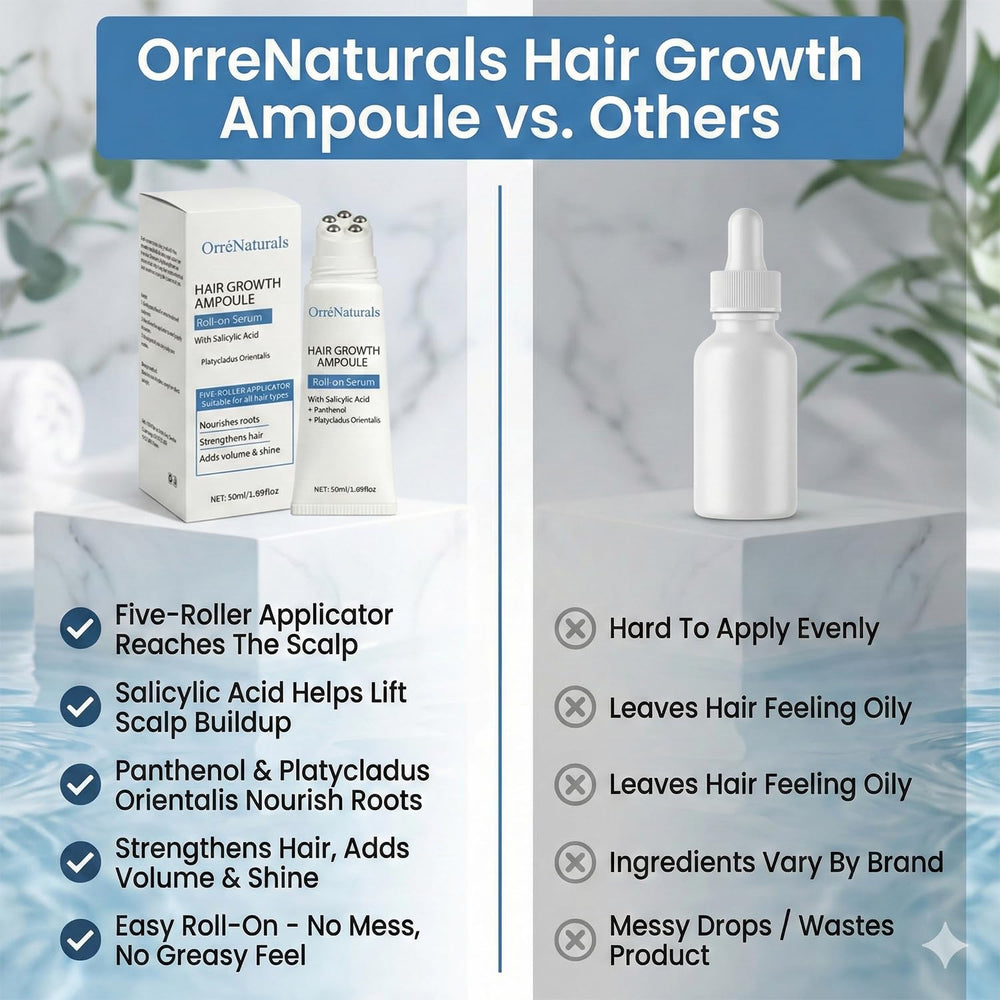 Orrenaturals Aloe Vera base hydrates for softer, more comfortable hair