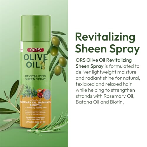 ORS Batana oil nourishes a hair care formula for healthier-looking strands.