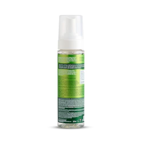 ORS Lightweight foam texture highlights faster drying for busy styling routines.