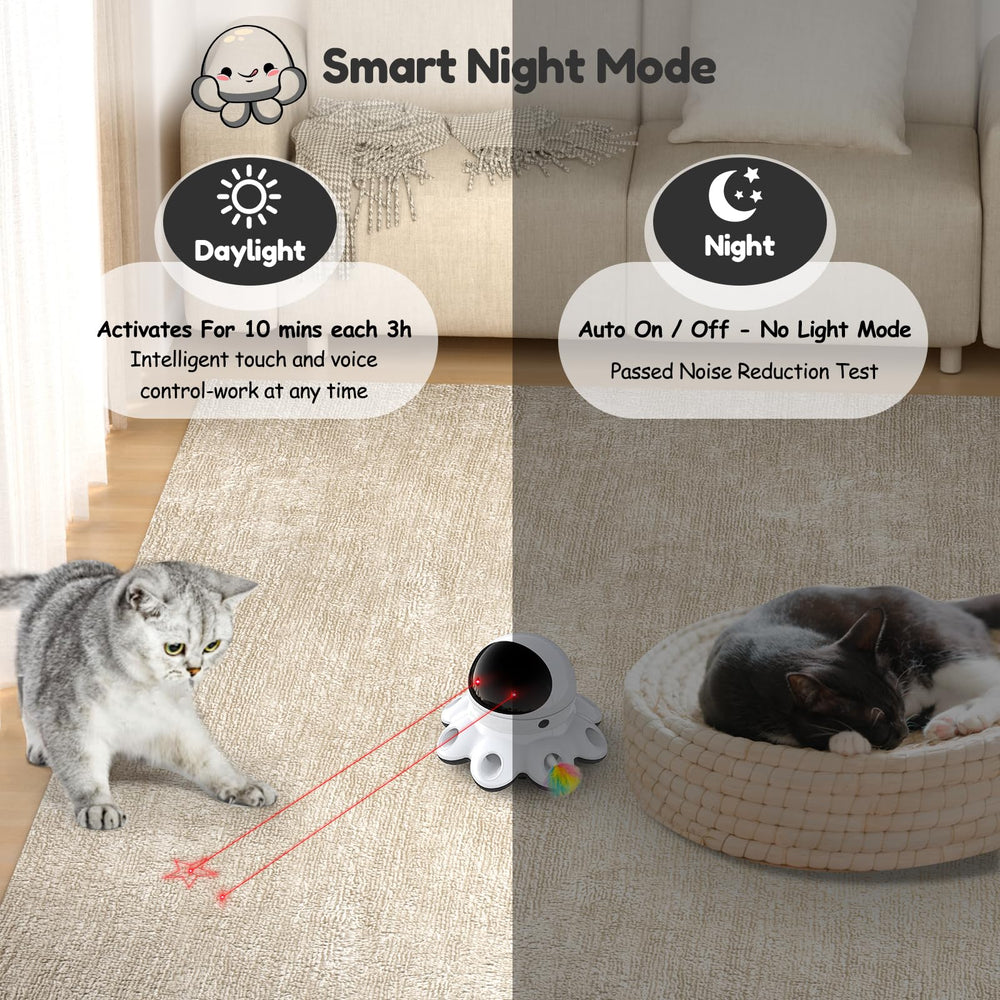 ORSDA Cat Laser Toy USB-C charging for quick power and reuse