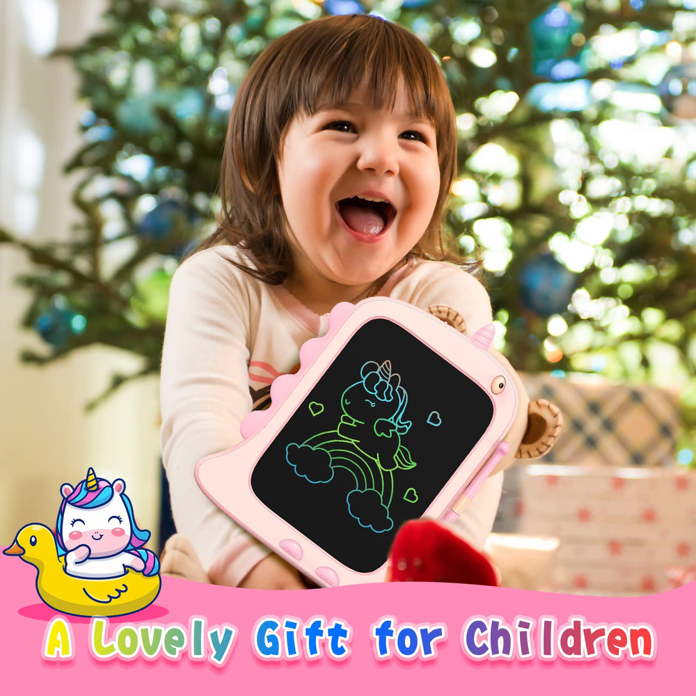 ORSEN Unicorn Doodle Board packaging shows complete contents