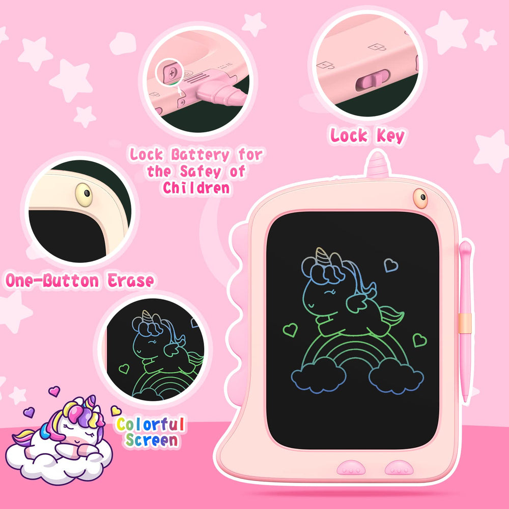 ORSEN Unicorn Doodle Board stylus ready for precise, mess-free doodling