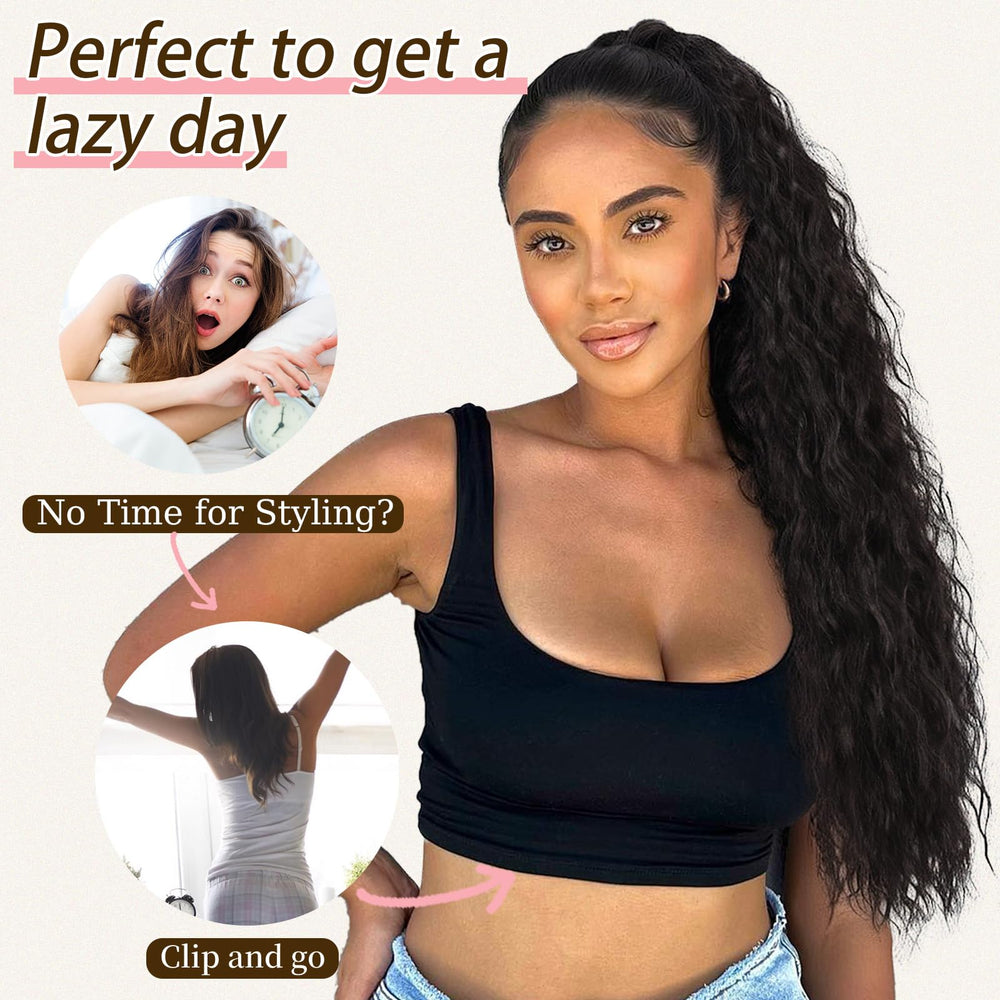 ORSUNCER premium synthetic hair feel with soft texture