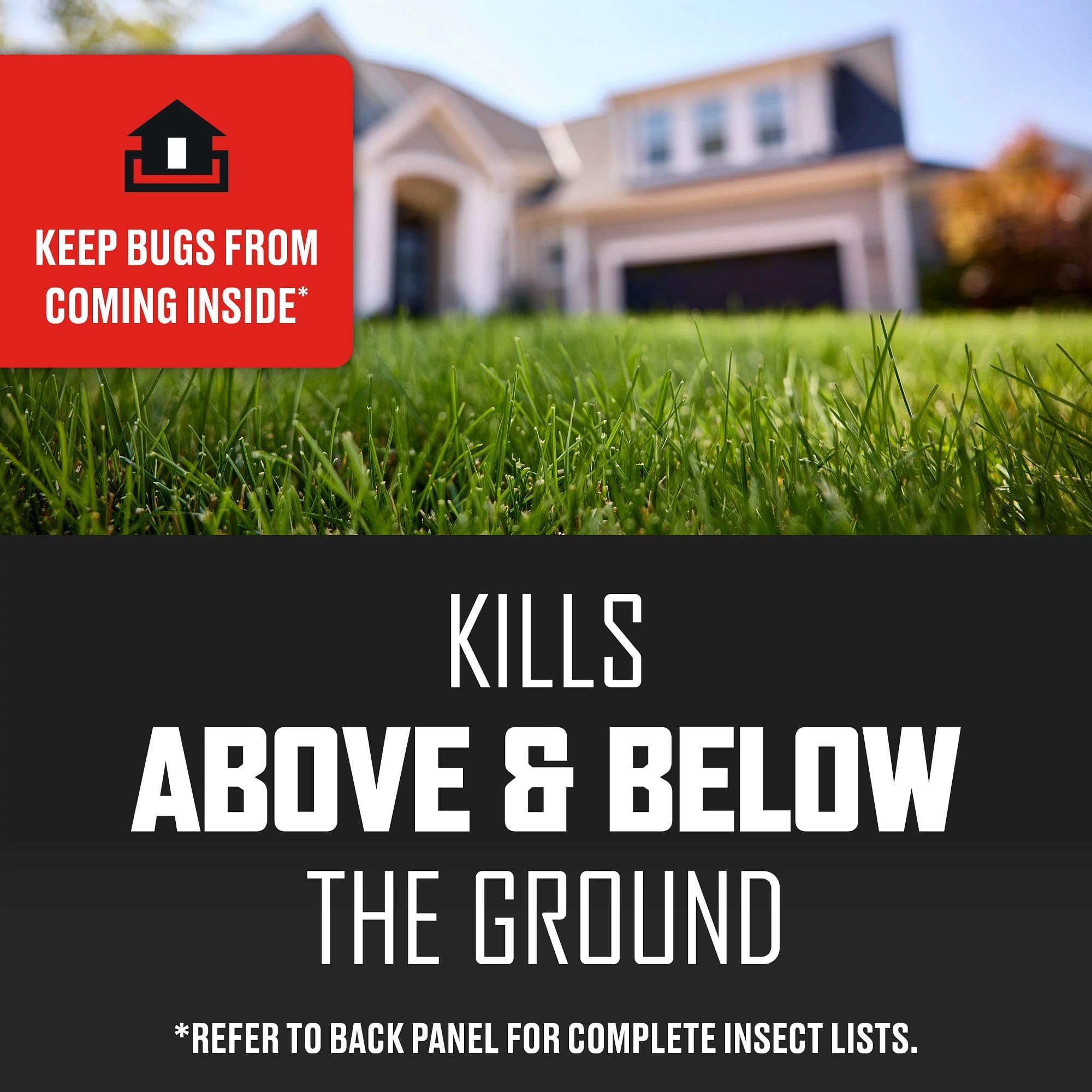 Ortho BugClear Lawn Insect Killer1 controlling ants and grubs