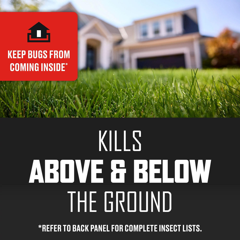 Ortho BugClear Lawn Insect Killer1 controlling ants and grubs