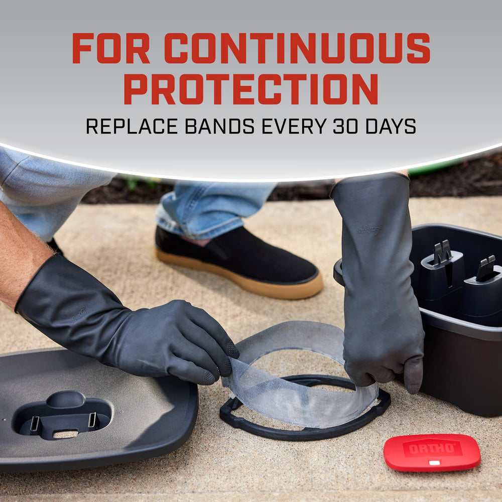 Ortho 4,300 sq ft coverage visualizes extended protection area.