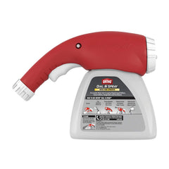 Ortho Dial N Spray dilution settings graphic highlights 14 levels for precise mixing.