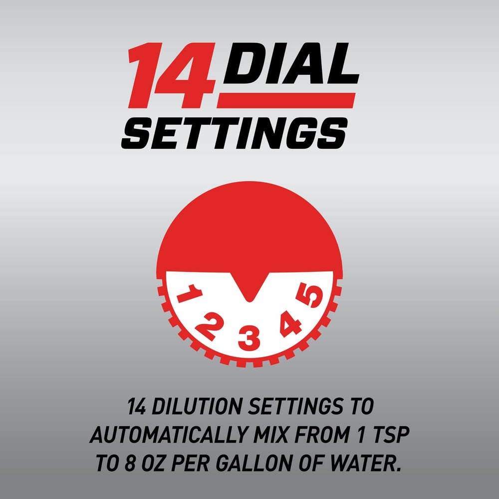 Ortho Dial N Spray easy 3-step use saves time and cleanup.