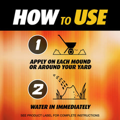 Ortho Fire Ant Killer Broadcast Granules provide months of outdoor protection for your lawn