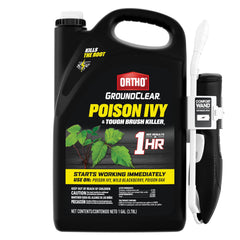 Ortho GroundClear poison ivy bottle with Comfort Wand ready to spray for outdoor control