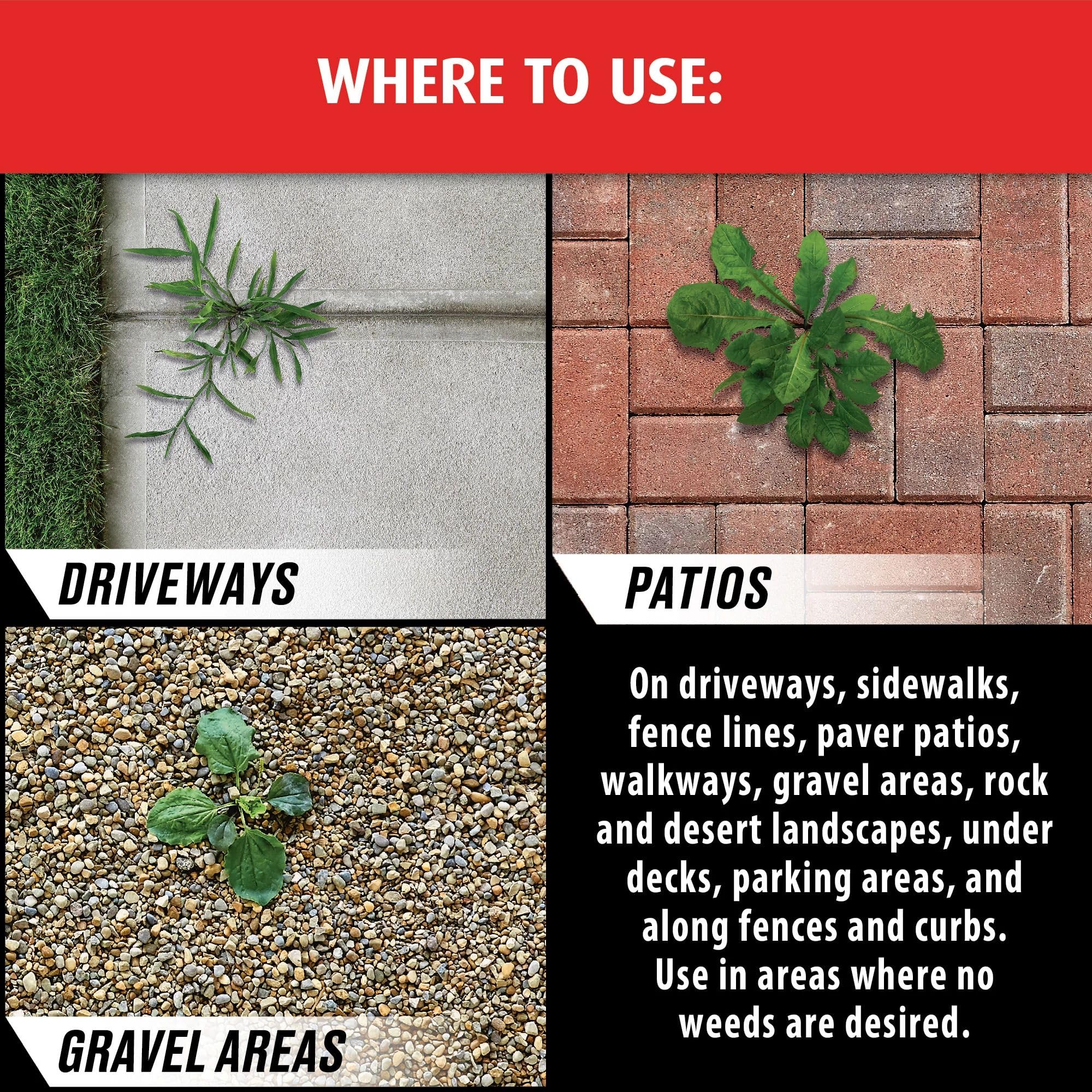 GroundClear shows quick, rainproof action within one hour