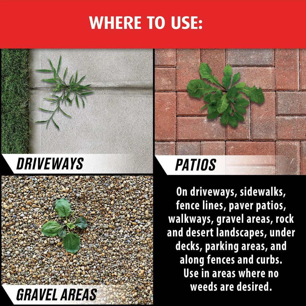 GroundClear shows quick, rainproof action within one hour