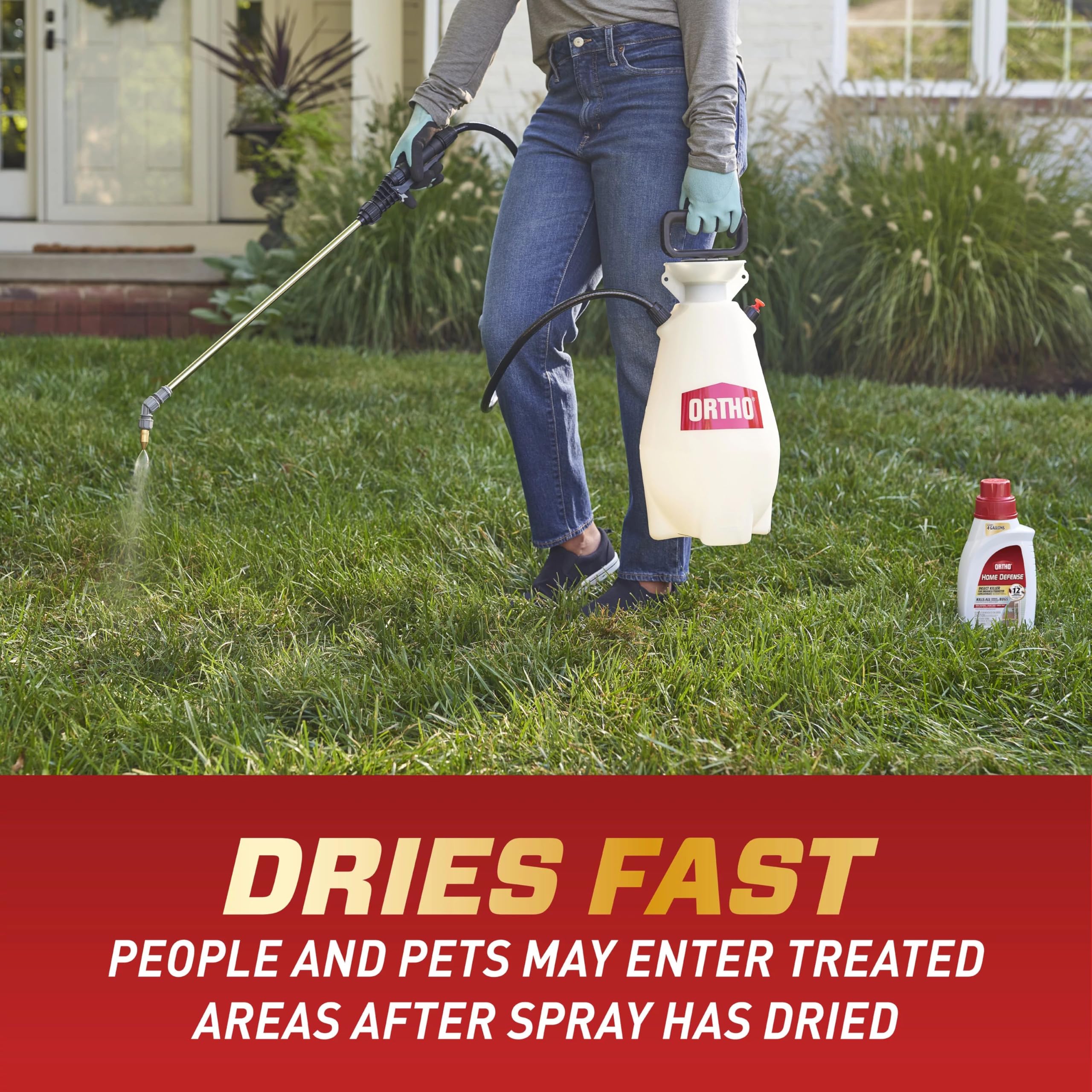 Ortho Home Defense deck and patio areas protected from pests