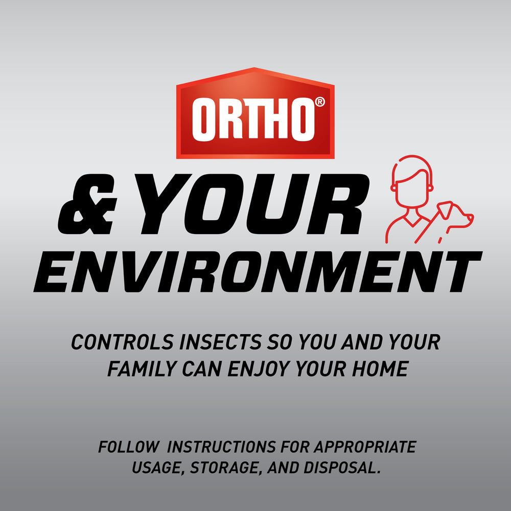 Ortho Home Defense Max fast-drying formula reduces indoor mess.