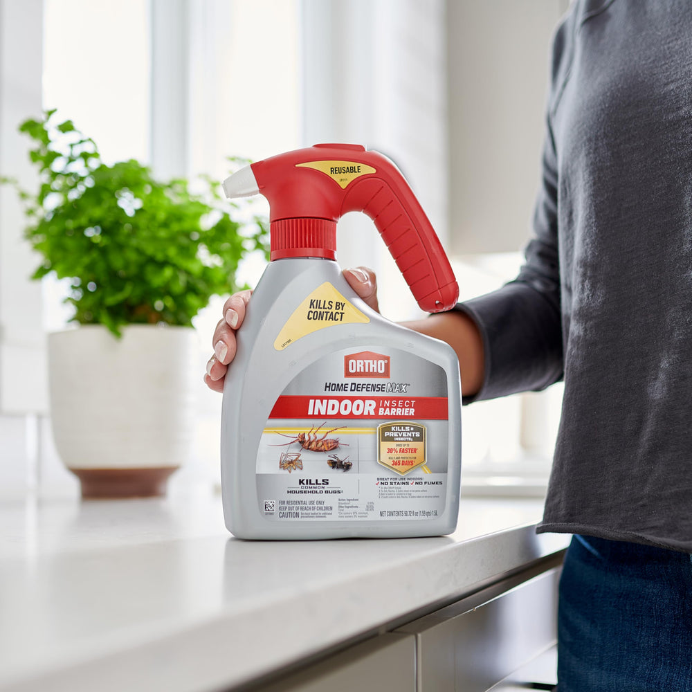 Ortho Home Defense Max safe for pets and people after drying