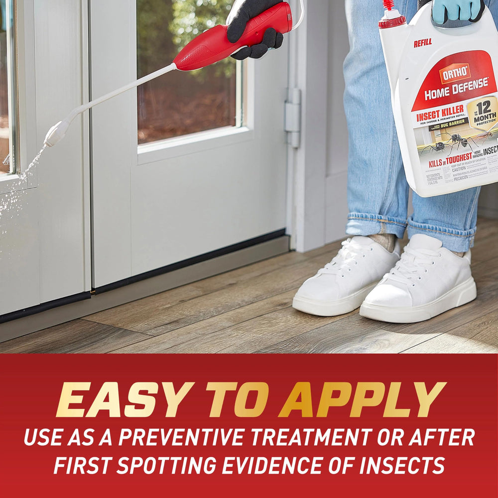 Ortho Home Defense safe for non-porous indoor surfaces.