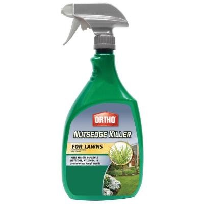 Ortho Max Nutsedge Killer RTU 24 oz bottle; targets nutsedge and weeds for healthier turf