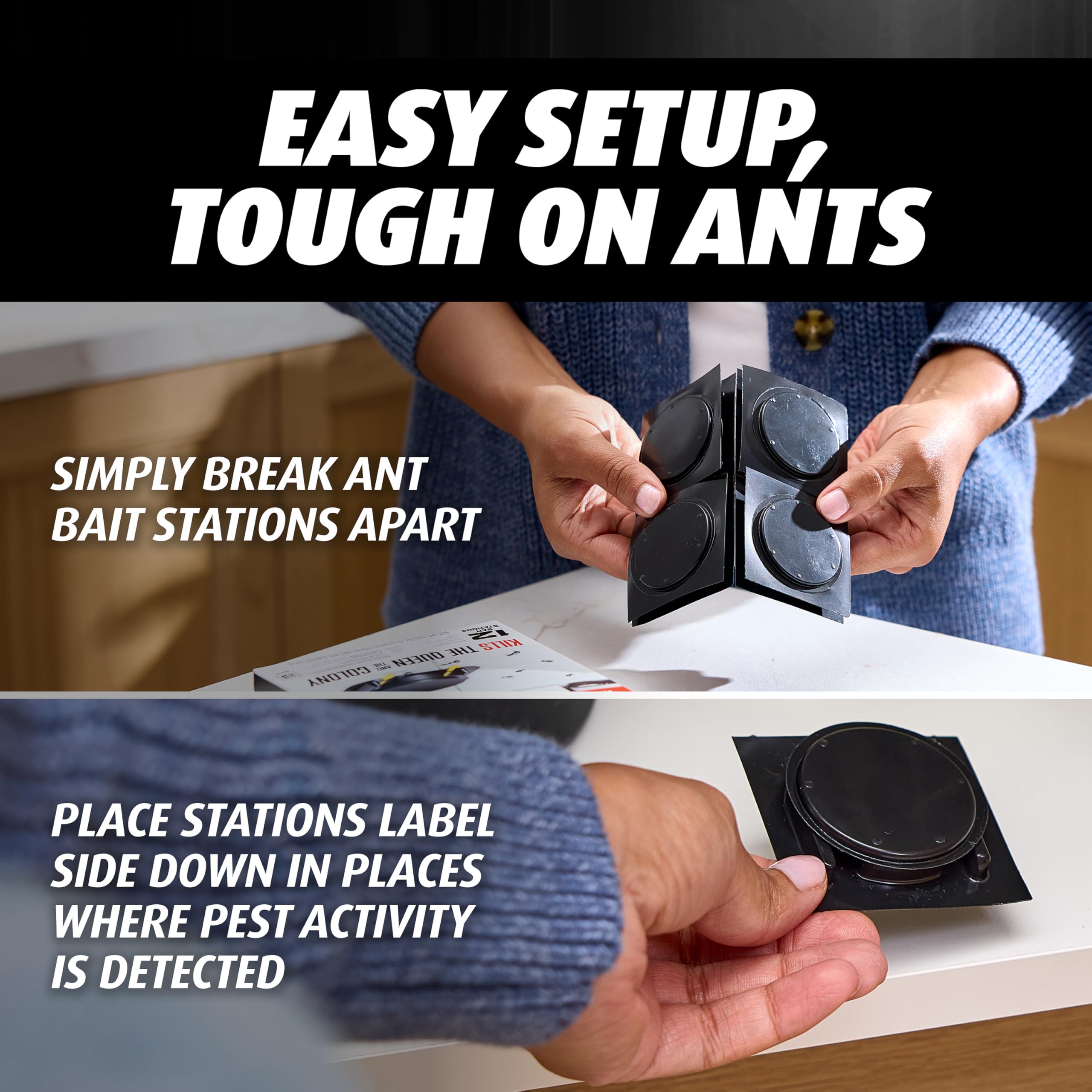 12 station package provides broad coverage for larger homes.