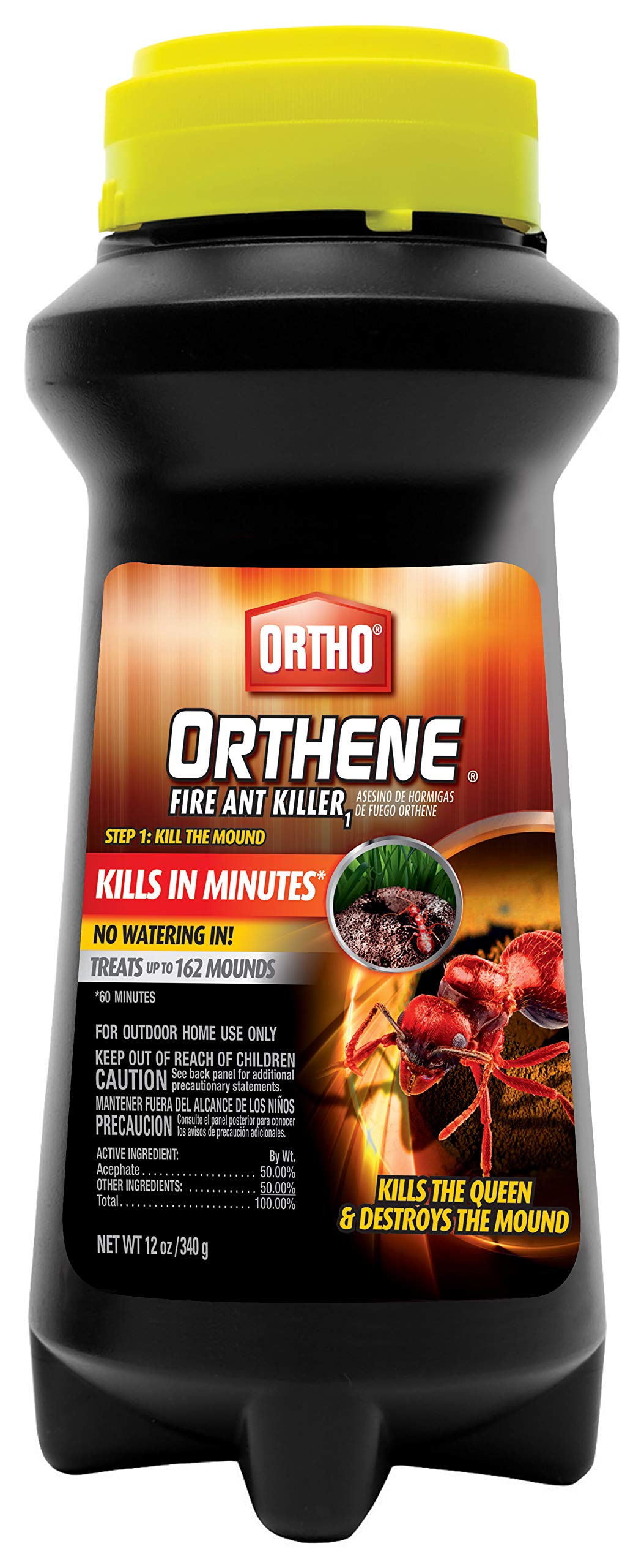 Ortho Orthene Fire Ant Killer 6oz bottle for fast mound control and nest protection