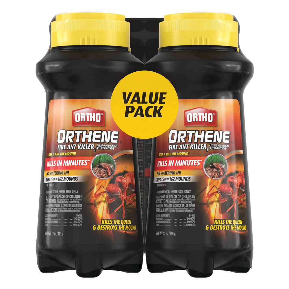 Ortho Orthene Fire Ant Killer1 mound treatment shows rapid outdoor control of mounds