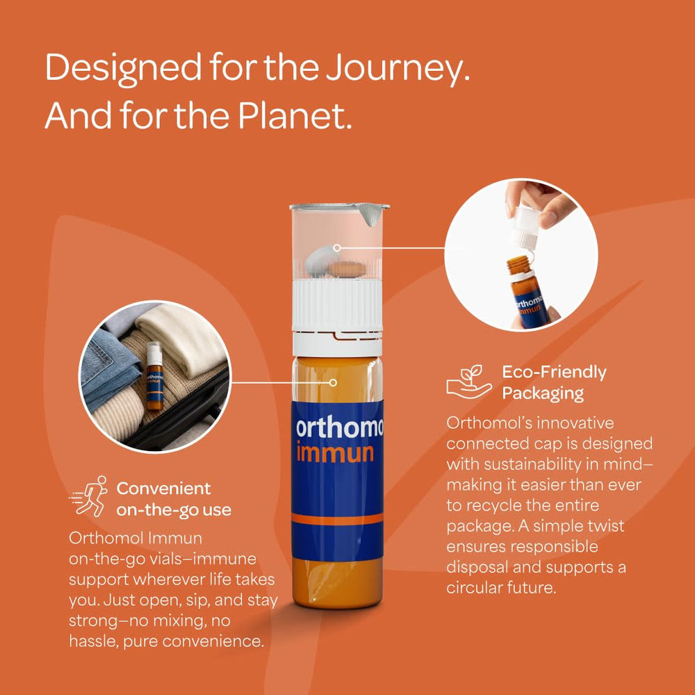 Orthomol Immun adult routine image suggests trusted daily immune support