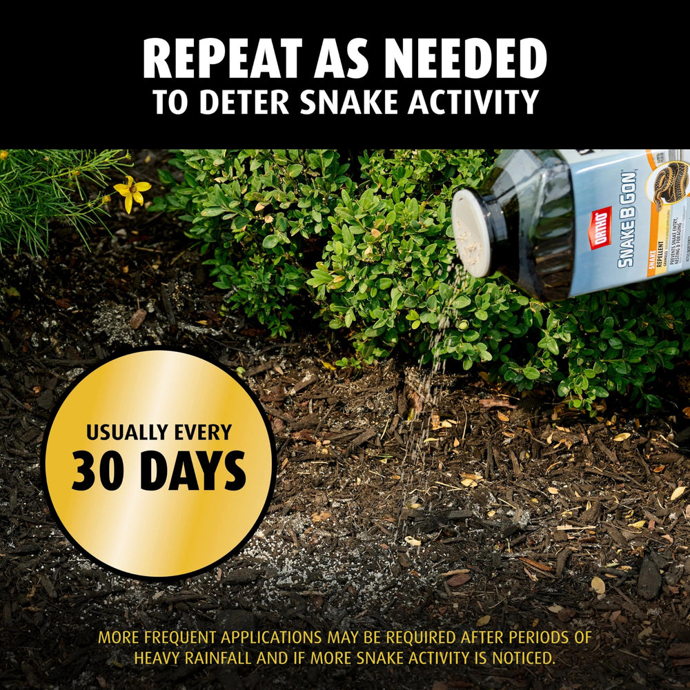 Ortho Snake B Gon1 pet-safe formula supports outdoor use