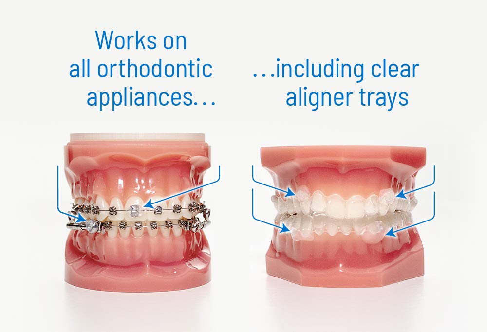 Orvance OrthoDots latex-free, non-toxic design for safe orthodontic use.