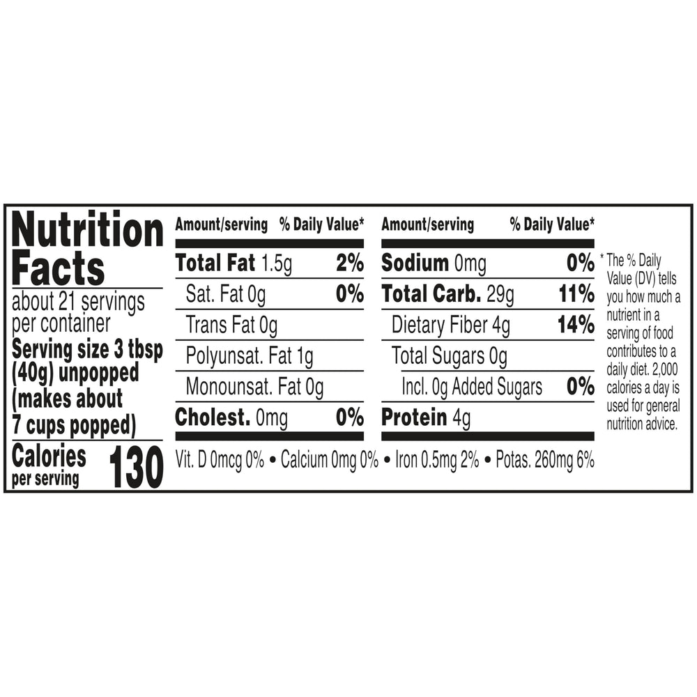 Orville Redenbacher's gluten-free snack ideal for after-school treats.