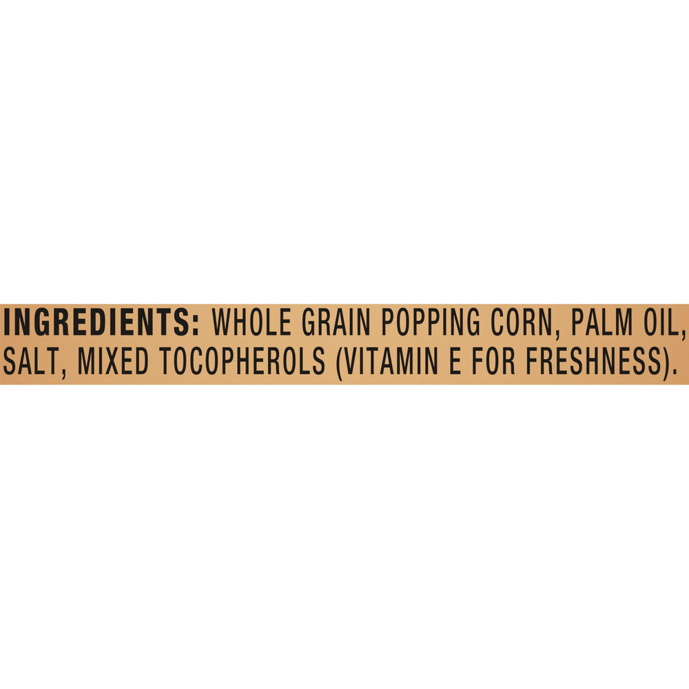 Orville Redenbacher's Naturals Simply Salted popcorn ready-to-serve bowl with fluffy texture.