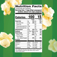 Orville Redenbacher's SmartPop Butter mini bag in microwave, ready in minutes for a movie night