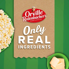 Orville Redenbacher's SmartPop Butter packaging box, gluten-free, 100-calorie snack
