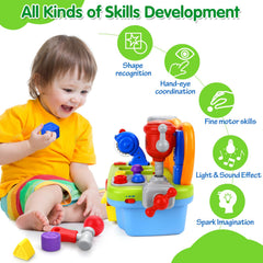 Orwine shape sorter blocks help toddlers recognize shapes and numbers during play.