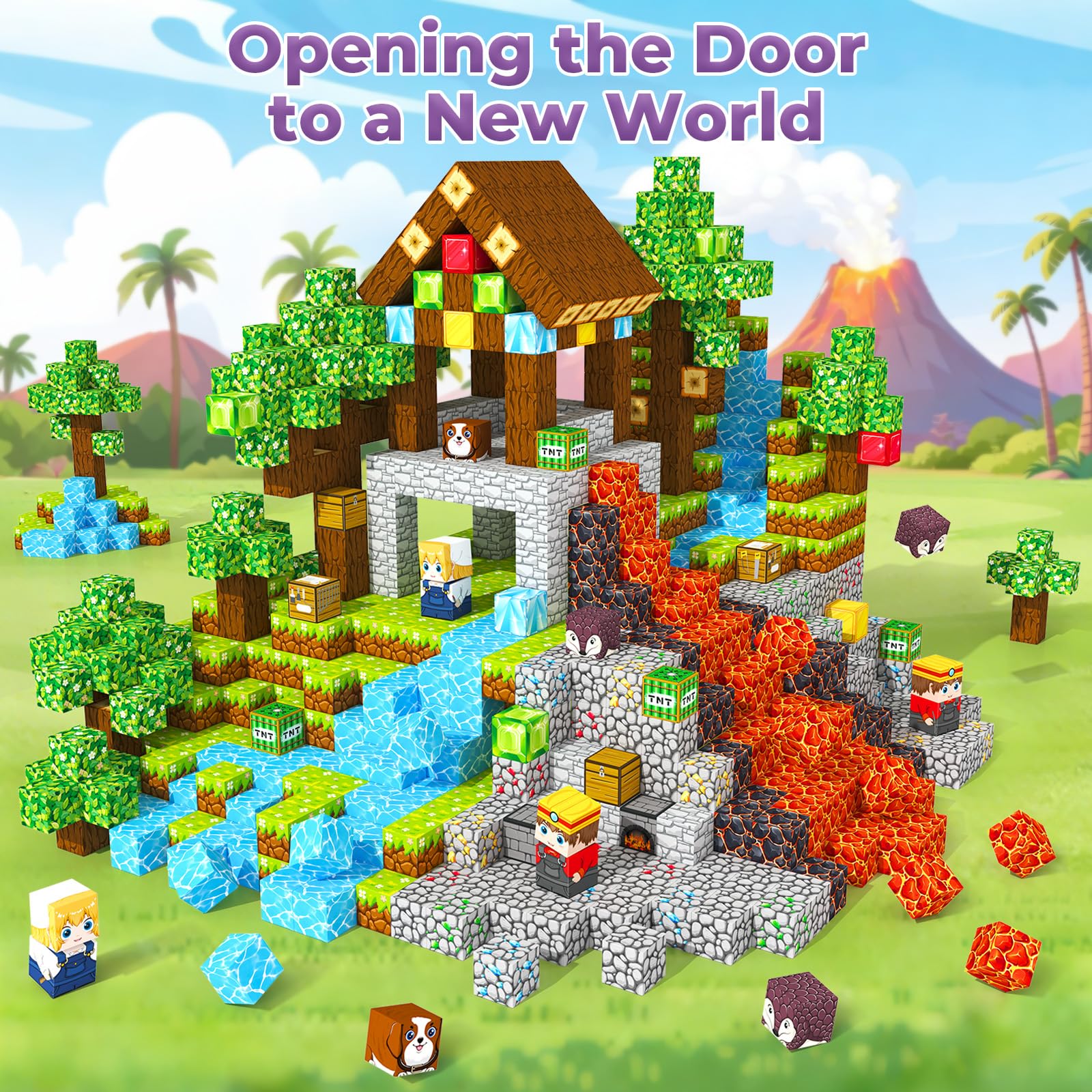 ORZbb magnetic blocks magnetism and structures education through hands-on activity.