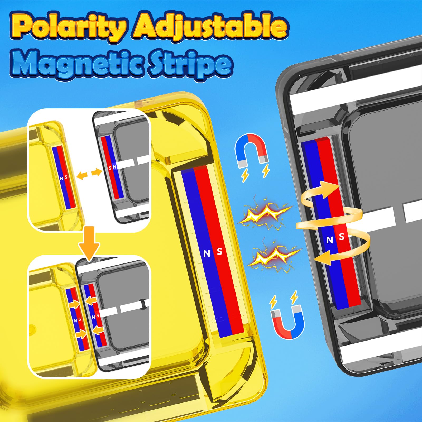 ORZbb mini magnetic tiles packaging, gift-ready and premium look for special occasions