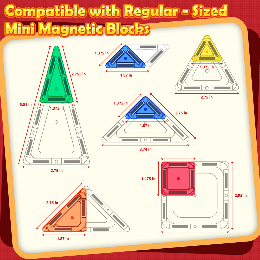 ORZbb mini-size compatible tiles work with standard sets for flexible play.