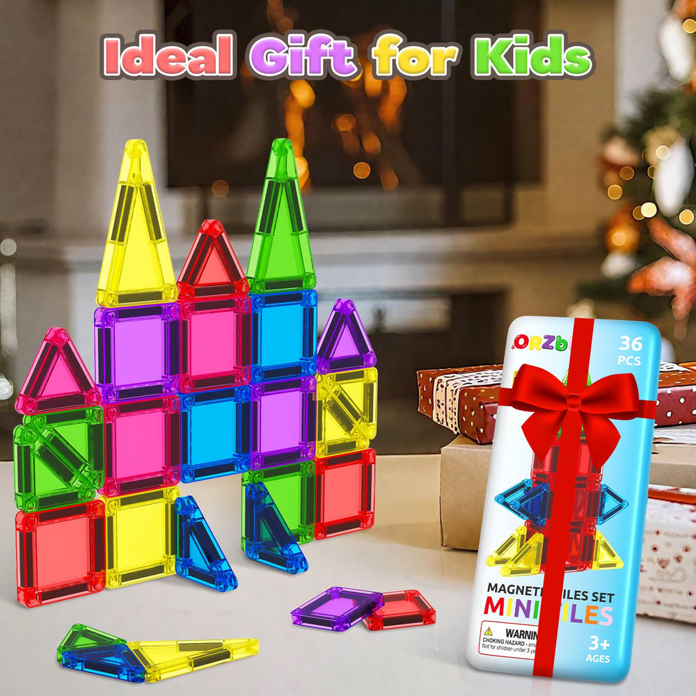 ORZbb colorful tiles teach geometry and color recognition during play.