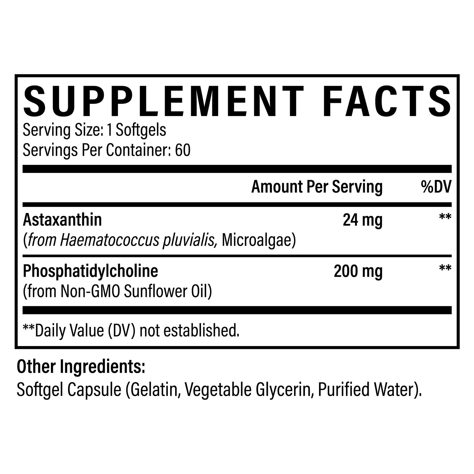 Osasuna easy-to-swallow softgels ideal for daily use.