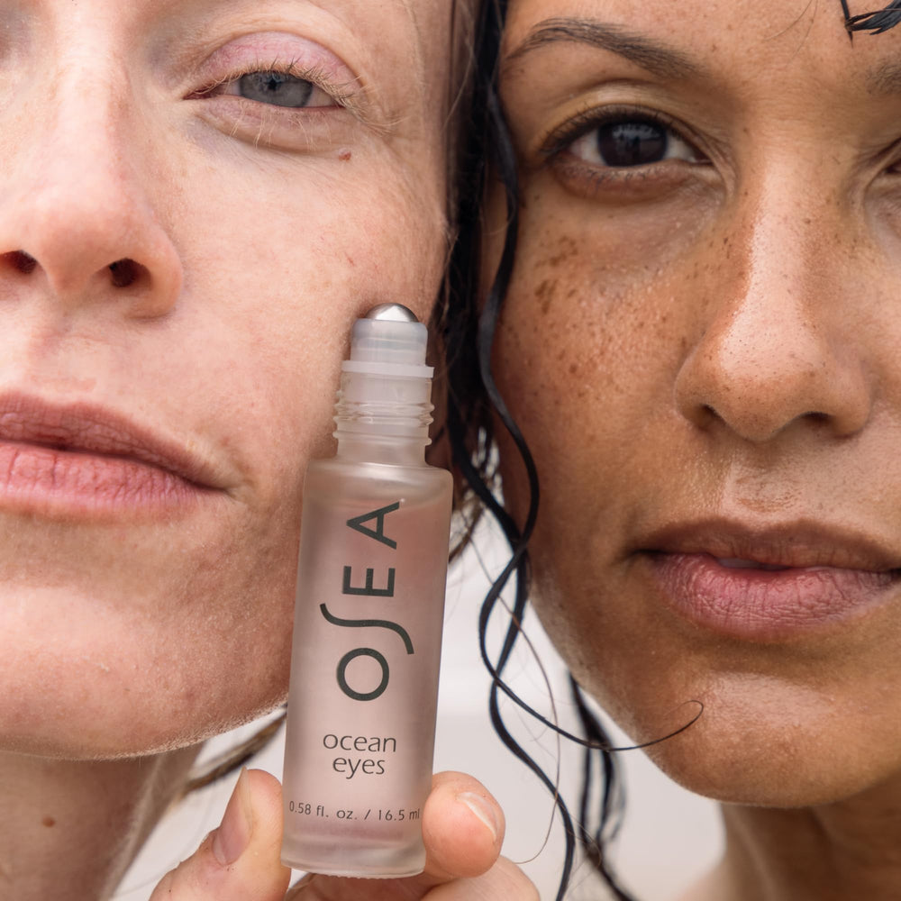 OSEA Ocean Eyes quick 2–3 roll application fits into morning routines.
