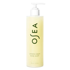OSEA Undaria Algae Body Wash bottle pour for a gentle cleanse