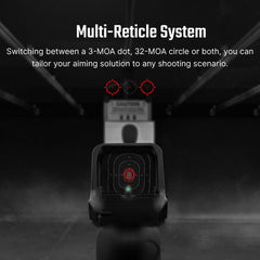 Osight C Micro Red Dot large field of view for fast target acquisition