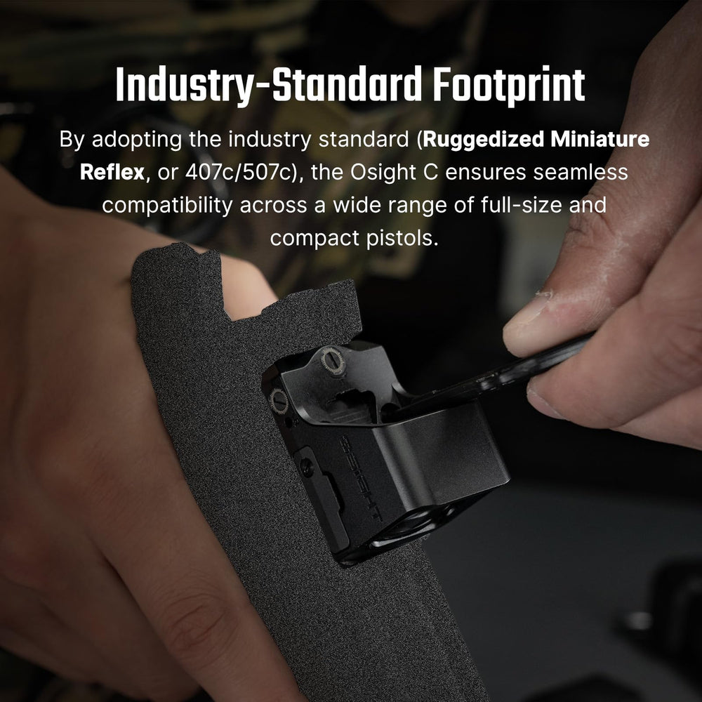 Osight C Micro Red Dot motion sensor activating the optic