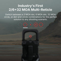 Osight XR collapsible CBRS backup rear sight for reliable standby.