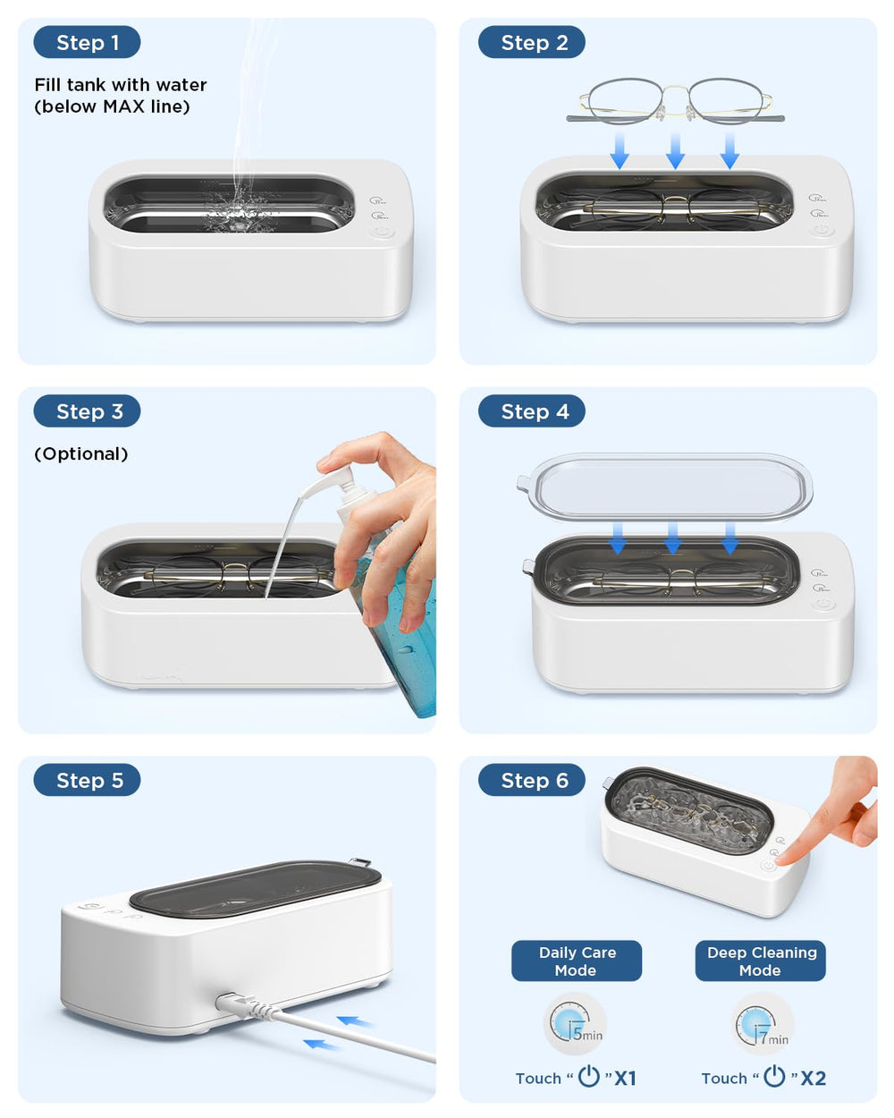 OSLTWI Ultrasonic Cleaner gift-ready packaging for a thoughtful present